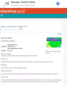 Save Your Rivers Lesson Plan Save Your Rivers Lesson Plan