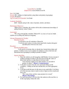 Adding Two-Digit Numbers Using Dimes and Pennies Lesson Plan Adding Two-Digit Numbers Using Dimes and Pennies Lesson Plan