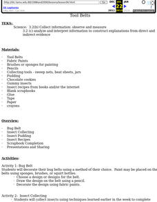 Tool Belts Lesson Plan Tool Belts Lesson Plan