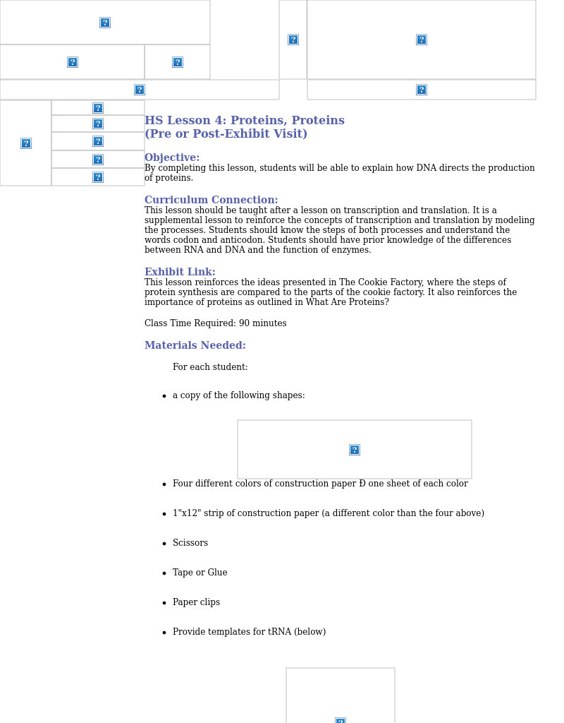 Genome: The Secret of How Life Works Lesson Plan Genome: The Secret of How Life Works Lesson Plan
