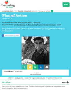 Plan of Action Lesson Plan Plan of Action Lesson Plan