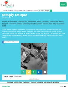 Simply Unique Lesson Plan Simply Unique Lesson Plan