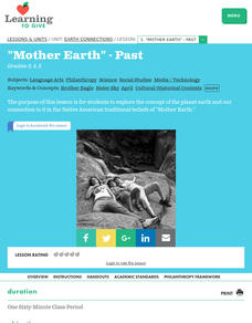 "Mother Earth" -- Past Lesson Plan "Mother Earth" -- Past Lesson Plan