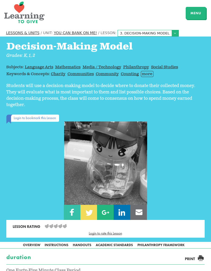 Decision-Making Tool Lesson Plan Decision-Making Tool Lesson Plan