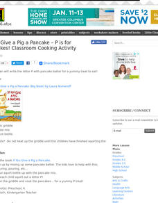 P is for Pancakes Lesson Plan P is for Pancakes Lesson Plan