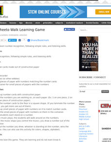 The Cheeto Walk Lesson Plan The Cheeto Walk Lesson Plan