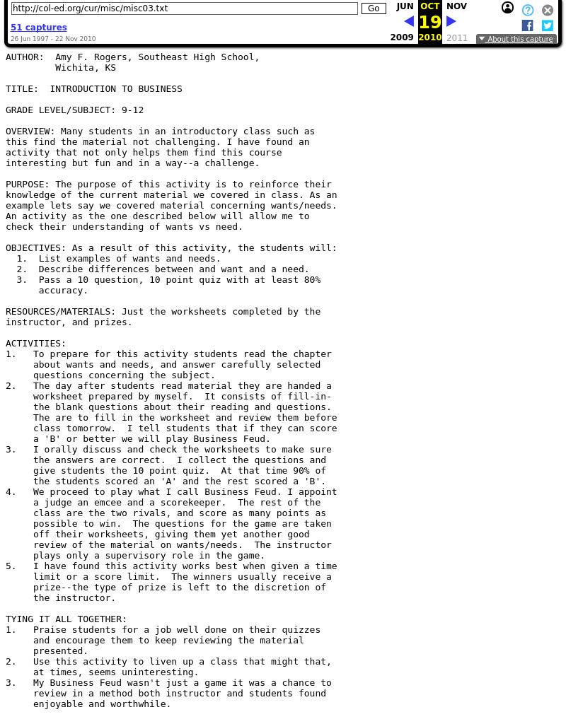 Introduction To Business Lesson Plan Introduction To Business Lesson Plan