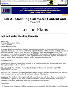 Permeability of Earth Materials Lesson Plan Permeability of Earth Materials Lesson Plan
