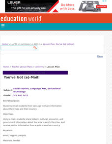 You've Got Email! Lesson Plan You've Got Email! Lesson Plan