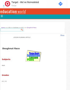Doughnut Race Lesson Plan Doughnut Race Lesson Plan