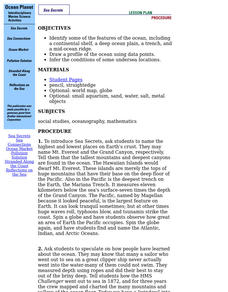 Ocean Planet: Sea Secrets Lesson Plan Ocean Planet: Sea Secrets Lesson Plan