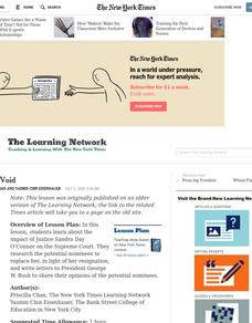 Judicial Void Lesson Plan Judicial Void Lesson Plan