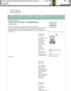 Twelfth Night, Act 4 Scene 1 Lesson Plan Twelfth Night, Act 4 Scene 1 Lesson Plan