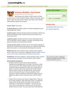 Extreme Weather: Hurricanes Lesson Plan Extreme Weather: Hurricanes Lesson Plan