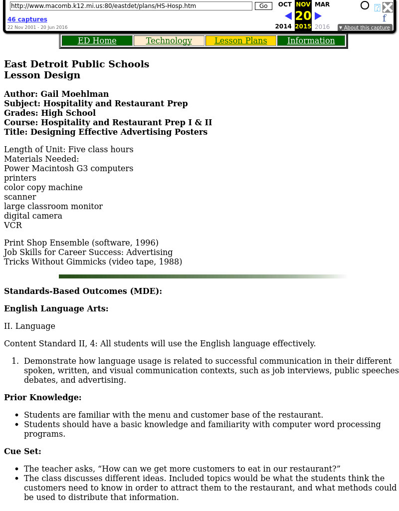 Designing Effective Advertising Posters Lesson Plan Designing Effective Advertising Posters Lesson Plan