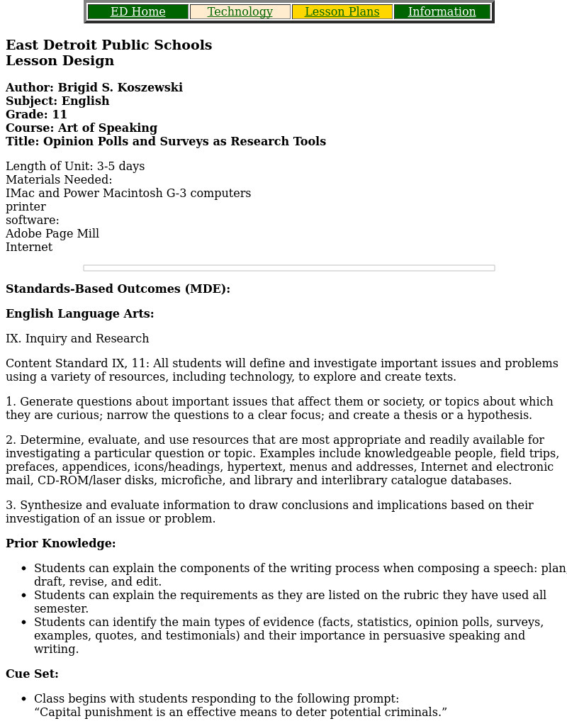 Opinion Polls And Surveys As Research Tools Lesson Plan Opinion Polls And Surveys As Research Tools Lesson Plan