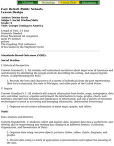 Groups Coming to America Lesson Plan Groups Coming to America Lesson Plan