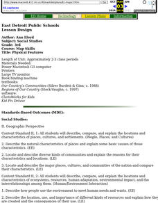 Physical Features Lesson Plan Physical Features Lesson Plan