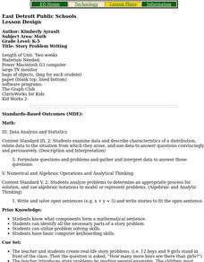 Story Problem Writing Lesson Plan Story Problem Writing Lesson Plan