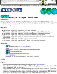 Lifestyle Changes Lesson Plan Lifestyle Changes Lesson Plan
