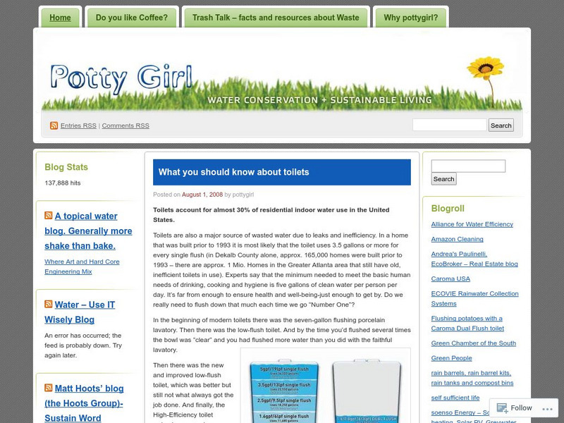 Potty Girl: What You Should Know About Toilets Website Potty Girl: What You Should Know About Toilets Website