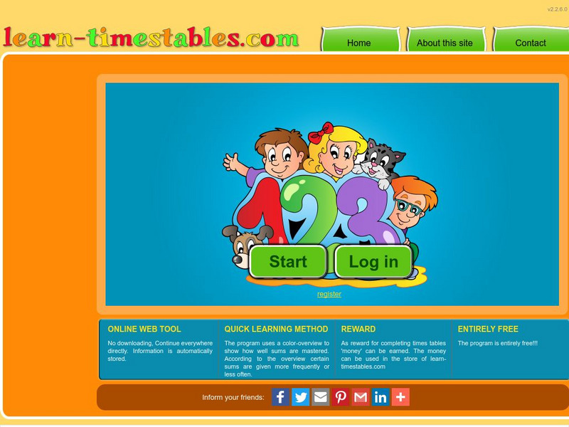 Learn timestables.com: Practice the Timestables Interactive Learn timestables.com: Practice the Timestables Interactive