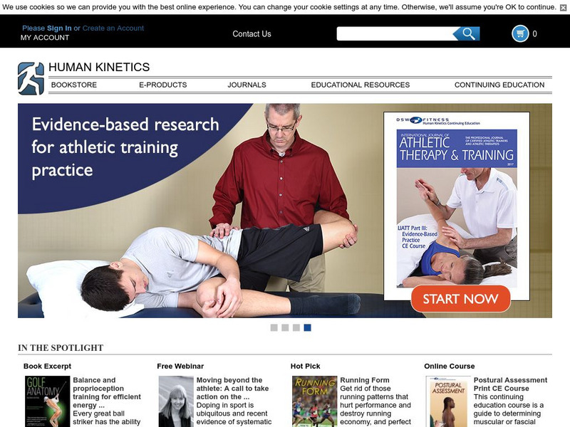 Human Kinetics Website Human Kinetics Website