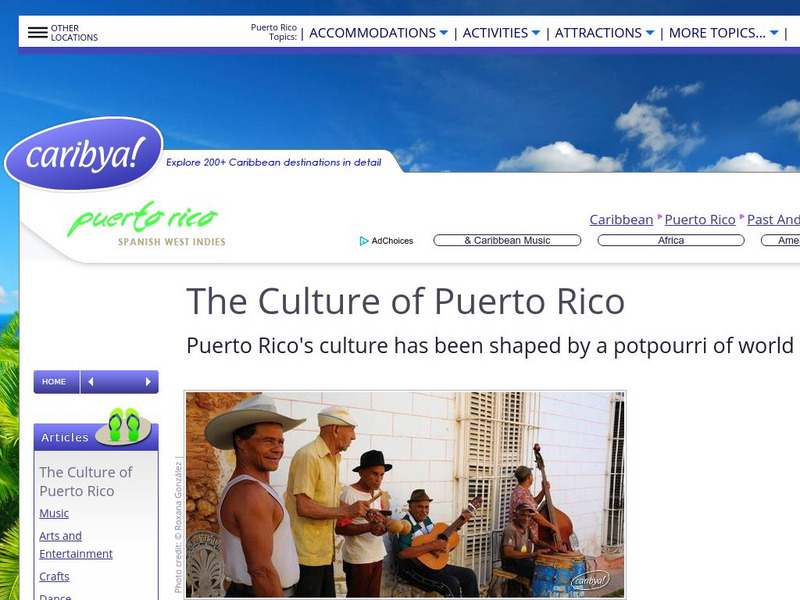 Puertorico Guide: Puerto Rico Culture Website Puertorico Guide: Puerto Rico Culture Website