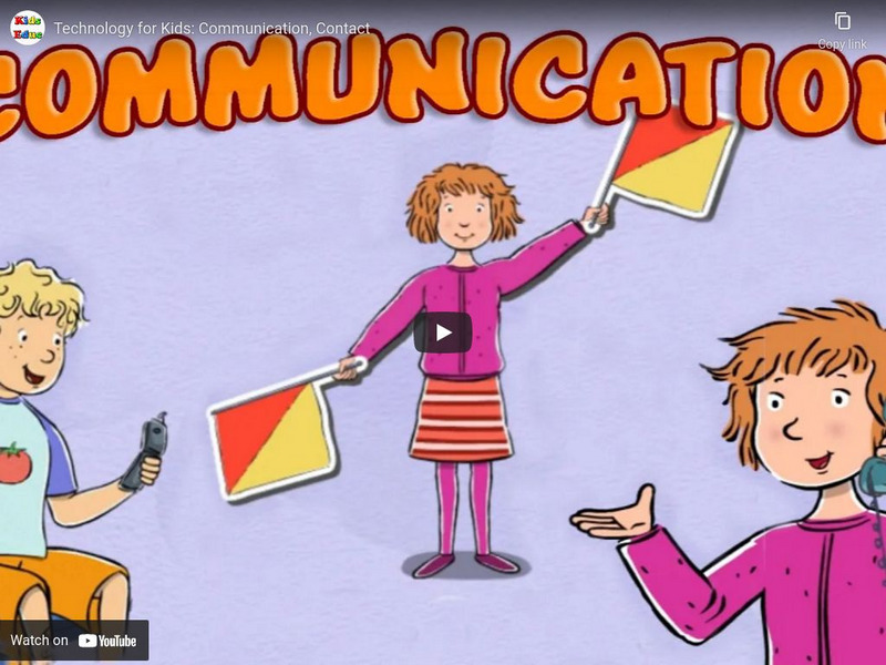 Kids Educ: Technology for Kids: Communication, Contact Instructional Video