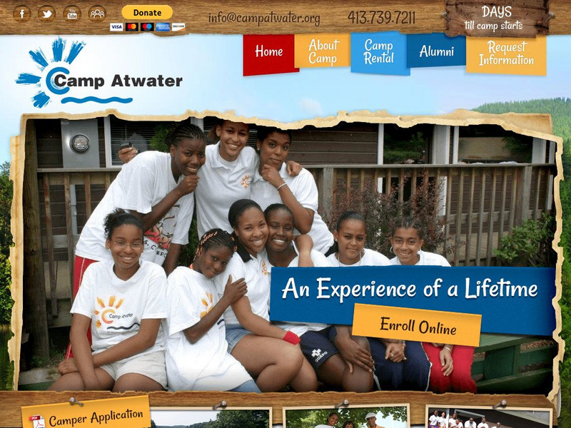 Campatwater.org: Camp Atwater Website Campatwater.org: Camp Atwater Website