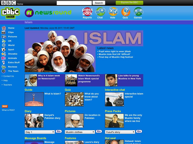 Bbc: Cbbc Newsround Special Report: Islam Website Bbc: Cbbc Newsround Special Report: Islam Website
