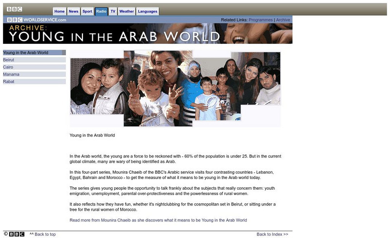 Bbc: Young in the Arab World Bbc News Website Bbc: Young in the Arab World Bbc News Website