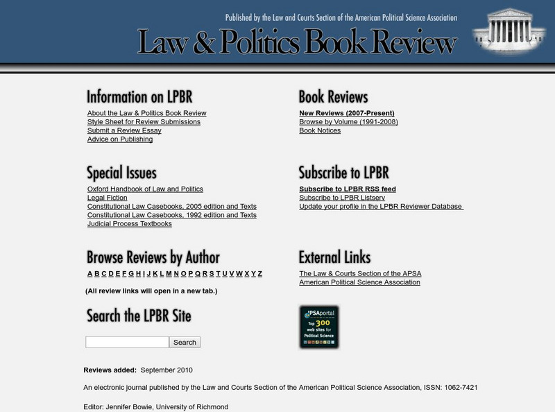 Unt: Deciding to Decide, the Law and Politics Book Review Article Unt: Deciding to Decide, the Law and Politics Book Review Article