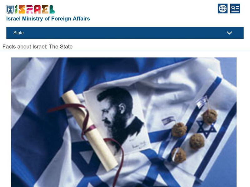 Israel Ministry of Foreign Affairs: State of Israel Website Israel Ministry of Foreign Affairs: State of Israel Website