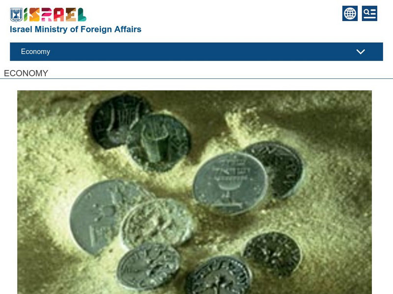 Israel Ministry of Foreign Affairs: Economy Website Israel Ministry of Foreign Affairs: Economy Website