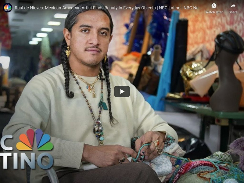 Nbc: Raul De Nieves: Mexican American Artist Finds Beauty in Everyday Objects Instructional Video Nbc: Raul De Nieves: Mexican American Artist Finds Beauty in Everyday Objects Instructional Video