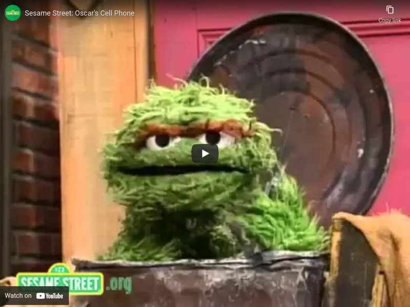 Sesame Street: Oscar's Cell Phone Instructional Video