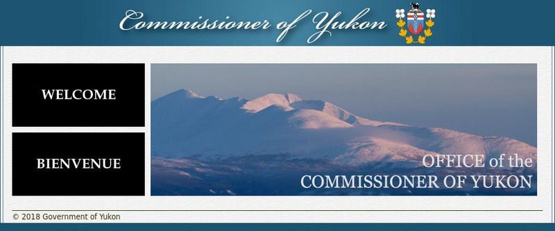 Commissioner of Yukon Website