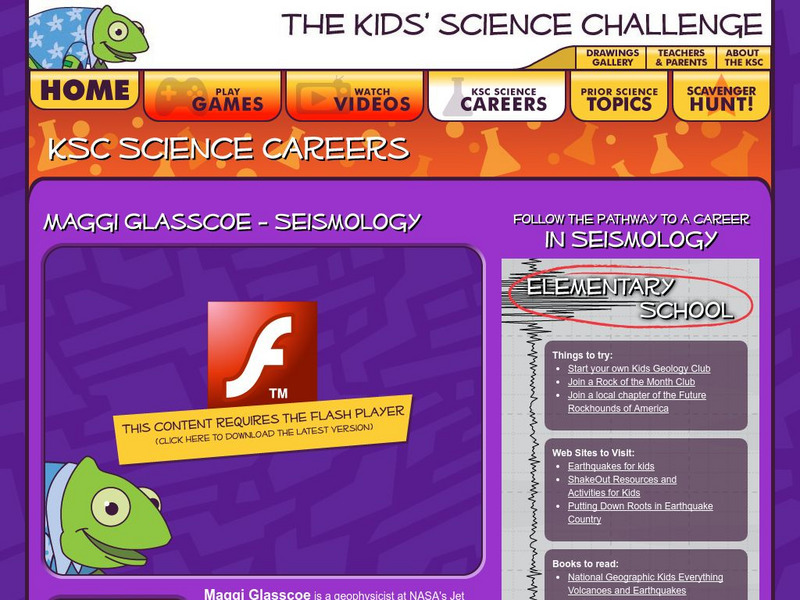 Kids Science Challenge: A Day in the Life of a Seismologist Instructional Video