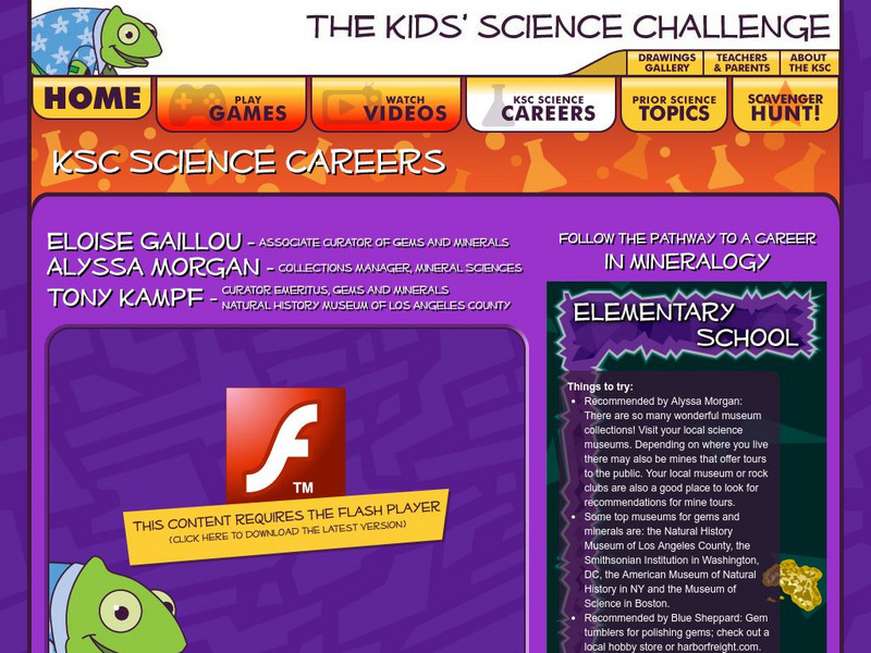 Kids Science Challenge: Discovering a Mineral Instructional Video