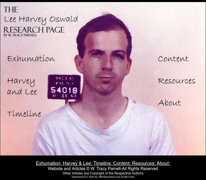 The Lee Harvey Oswald Research Page Website The Lee Harvey Oswald Research Page Website