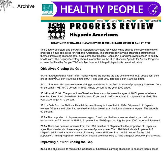 Hispanic Americans Progress Review Handout Hispanic Americans Progress Review Handout