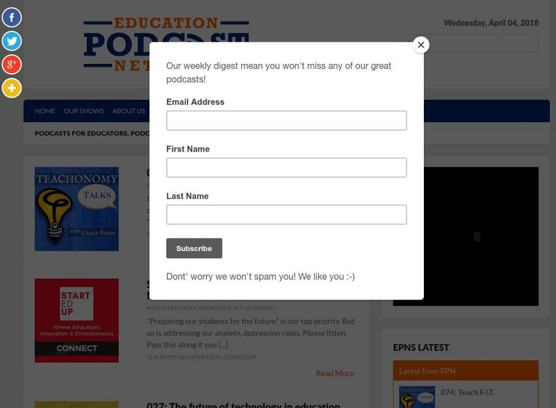 The Educational Podcast Network Article The Educational Podcast Network Article