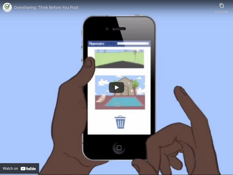Common Sense Media: Oversharing: Think Before You Post Instructional Video Common Sense Media: Oversharing: Think Before You Post Instructional Video
