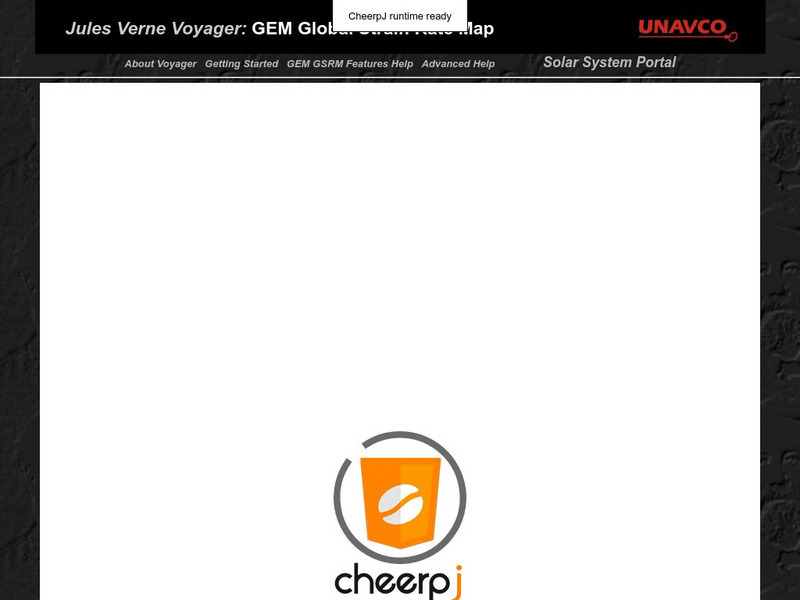 Jules Verne Voyager: Gem Global Strain Rate Map Graphic Jules Verne Voyager: Gem Global Strain Rate Map Graphic
