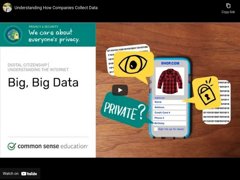 Mr. Pulliam: Understanding How Companies Collect Data Instructional Video
