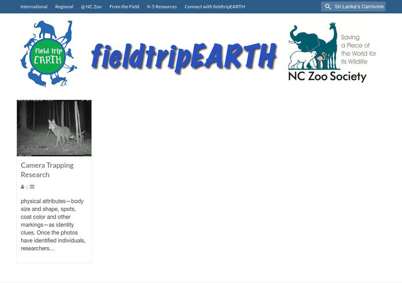 Field Trip Earth: Sri Lanka's Carnivores Handout