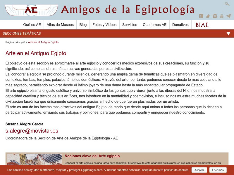 Amigos De La Egiptologia: Arte: Amigos en El Antiguo Egipto Handout