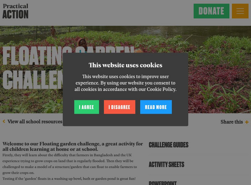 Practical Action: Floating Garden Challenge Unit Plan