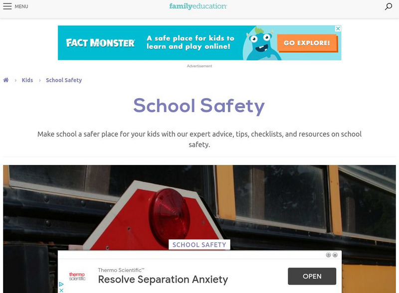 Family Education: School Safety Article